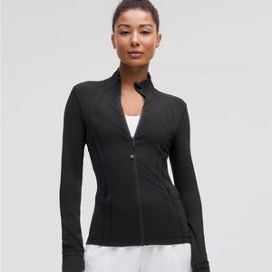 Lululemon Athletica Black Bomber Jacket